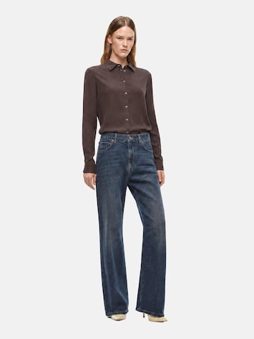 PINKO Bluse 'PINKO CRACKERS CAMICIA CREPE DE CHINE CAMICIA'‌ in Braun