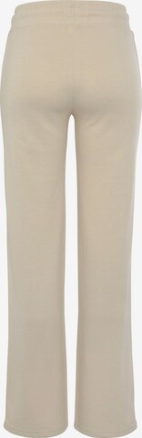 LASCANA ACTIVE Regular Sportbroek in Beige