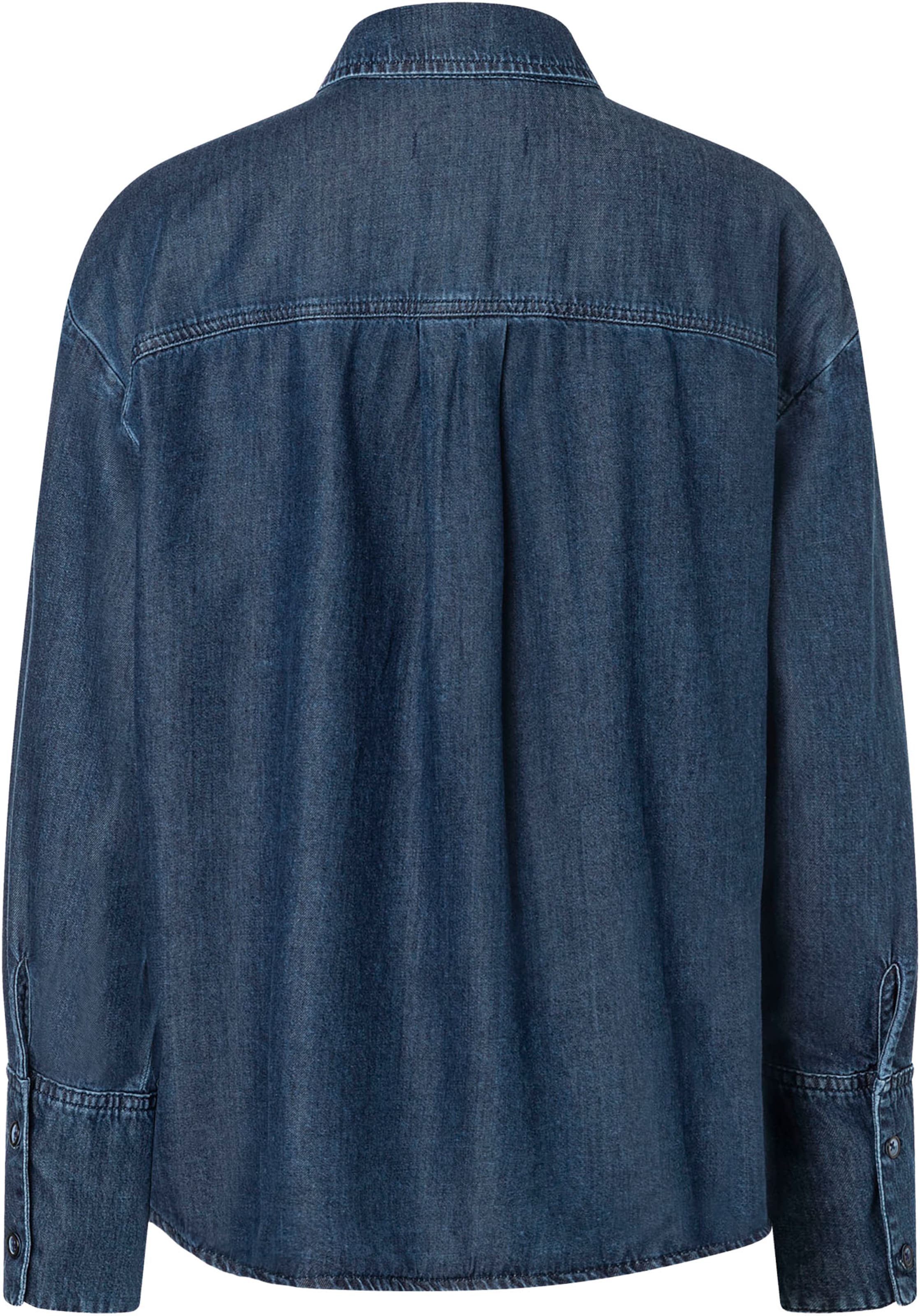 MAC Bluse in Blau