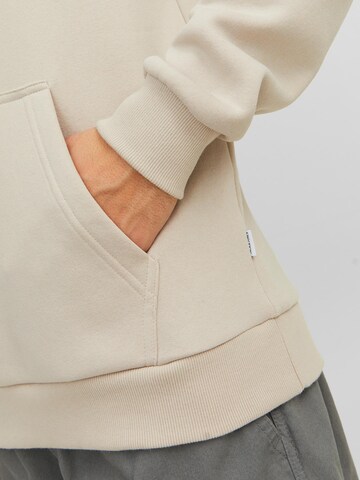 JACK & JONES Sweatshirt 'JJEBradley' in Beige