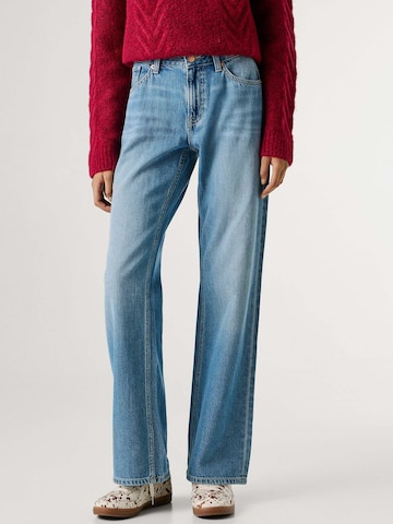 Jean 'Nicky' Pepe Jeans en bleu : devant