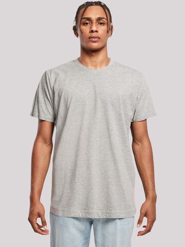 T-Shirt 'Discover the world' F4NT4STIC en gris : devant