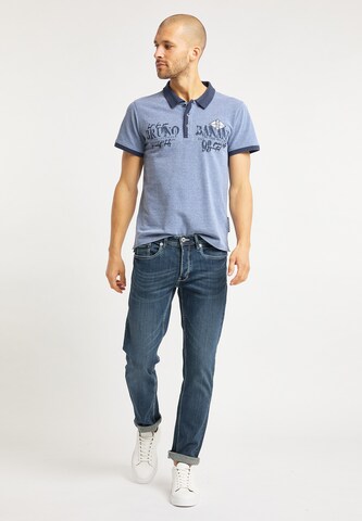 BRUNO BANANI Shirt 'Moore' in Blauw