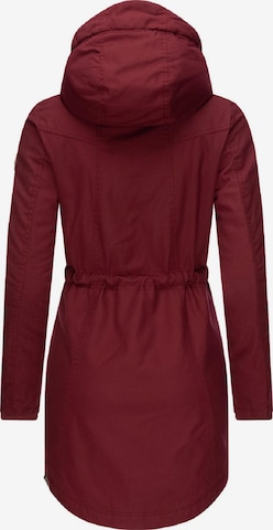 Ragwear Winterparka 'Elsie' in Rood