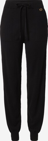 Twinset Tapered Hose in Schwarz: predná strana