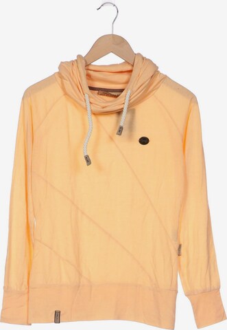 naketano Sweatshirt & Zip-Up Hoodie in S in Orange: front