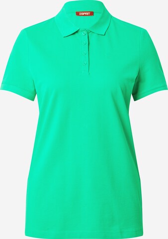 T-shirt ESPRIT en vert : devant