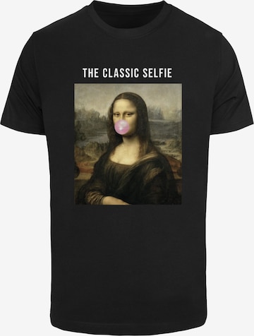 T-Shirt 'APOH - Da Vinci Selfie' Merchcode en mélange de couleurs : devant