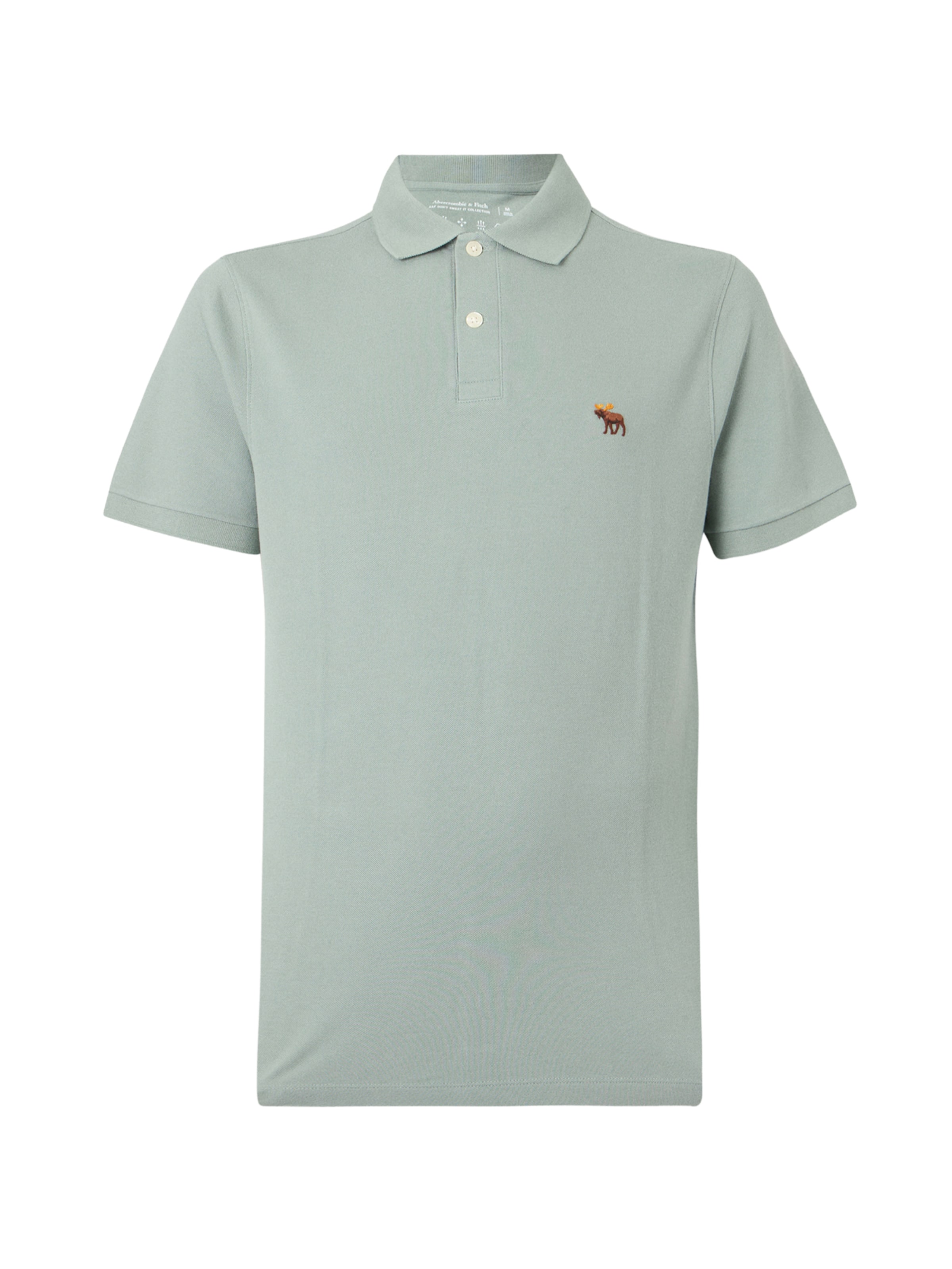 T-Shirt Abercrombie & Fitch en vert : devant