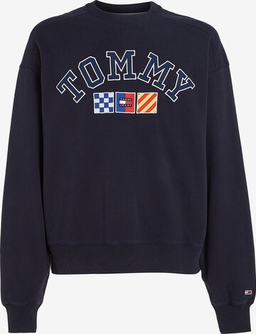 Tommy Jeans Majica | modra barva: sprednja stran