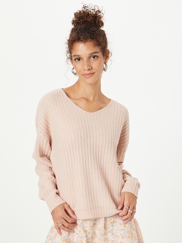 Sublevel Sweater in Pink: front