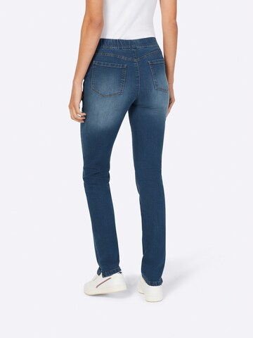 heine - regular Jeggings en azul