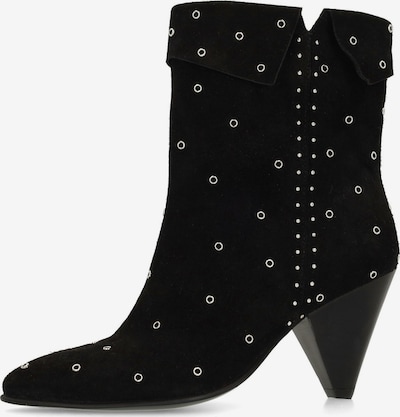 SACHA Stiefeletten in schwarz / weiß, Produktansicht