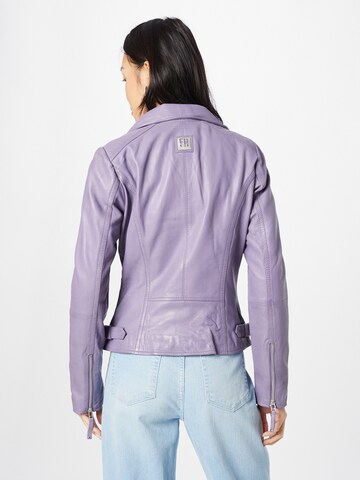 FREAKY NATION Between-Season Jacket 'Biker' in Purple