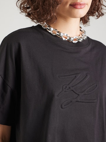 Karl Lagerfeld Μπλουζάκι σε μαύρο