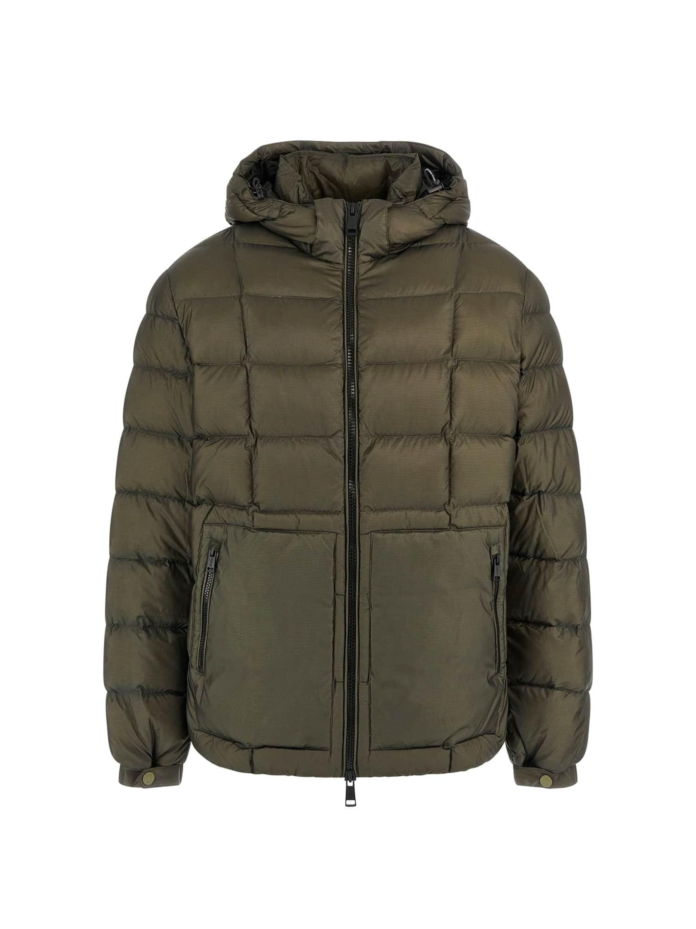 GUESS Winter Jacket in Green ABOUT YOU