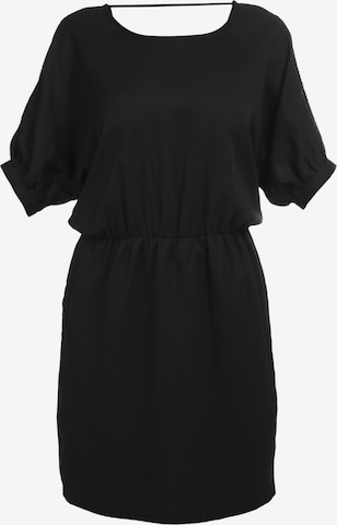 faina Summer Dress in Black: front