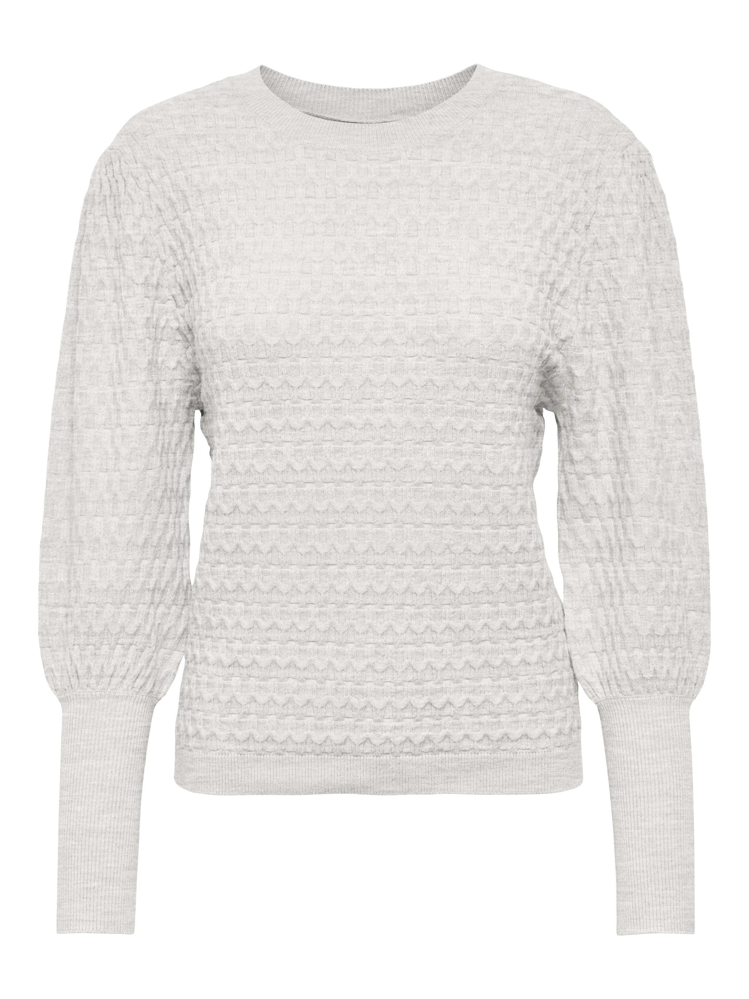 Pull-over 'ONLFaye' ONLY en blanc : devant