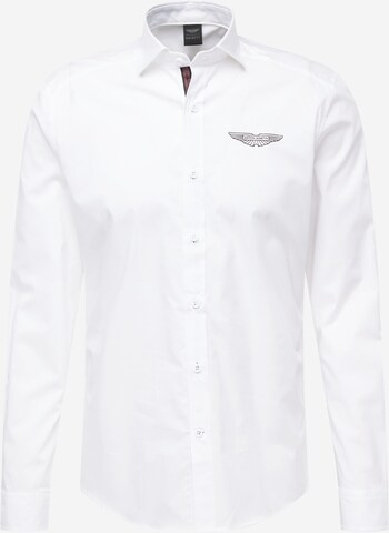 Hackett London - Regular Fit Camisa em branco: frente
