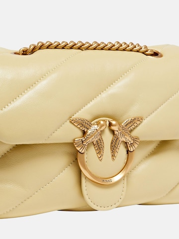 Borsa a spalla '100039 A0F2 PE26 - BORSA - PINKO' di PINKO in giallo