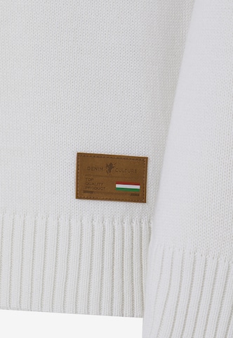 DENIM CULTURE Sweater 'Jason' in White