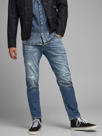 JACK & JONES Regular Jeans 'JJIMIKE JJORIGINAL' in Blue: front