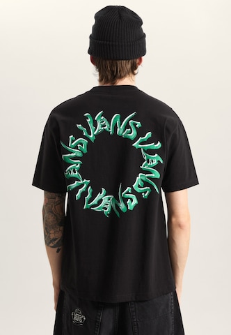 VANS Shirt 'Wild Circle' in Black
