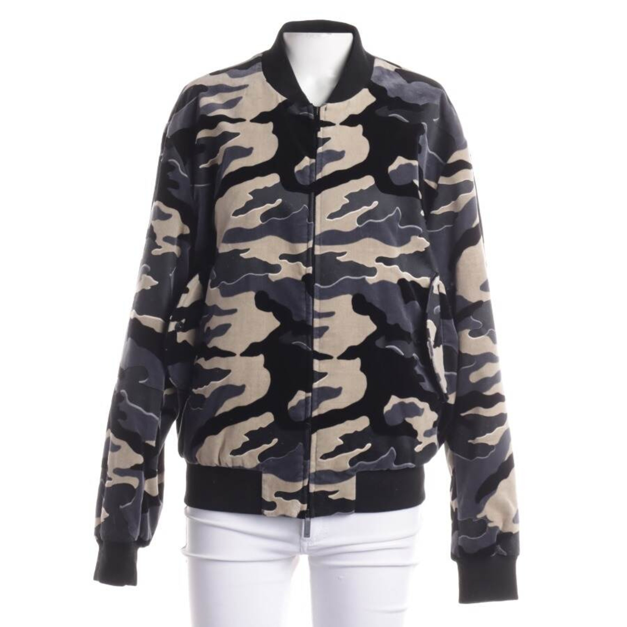 Emporio Armani Jacket & Coat in S in Mixed colors: front