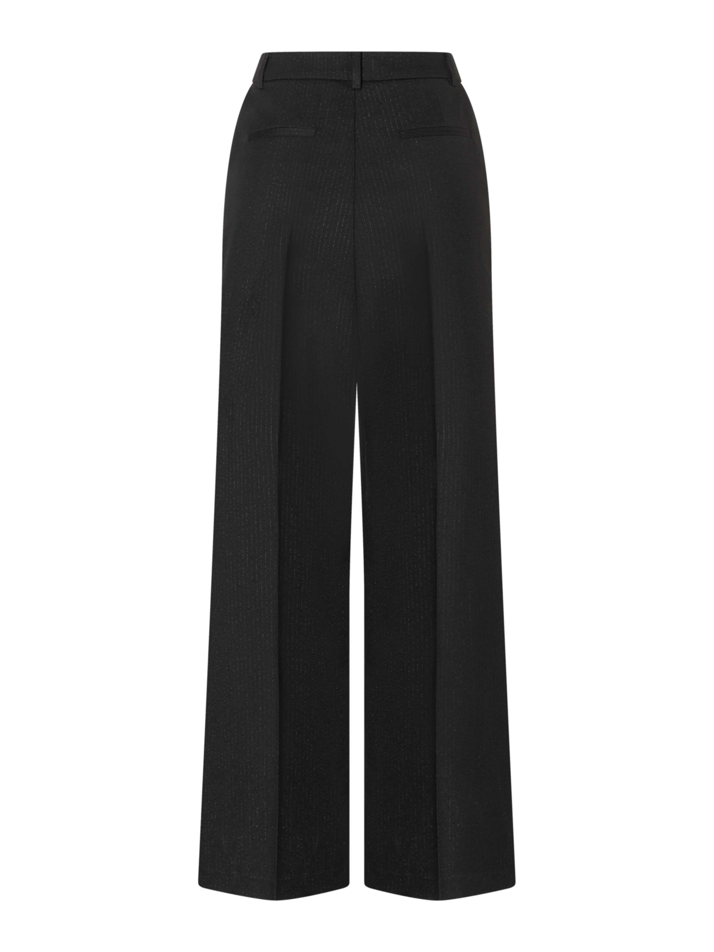 MORE & MORE Wide leg Pleated Pants in Black