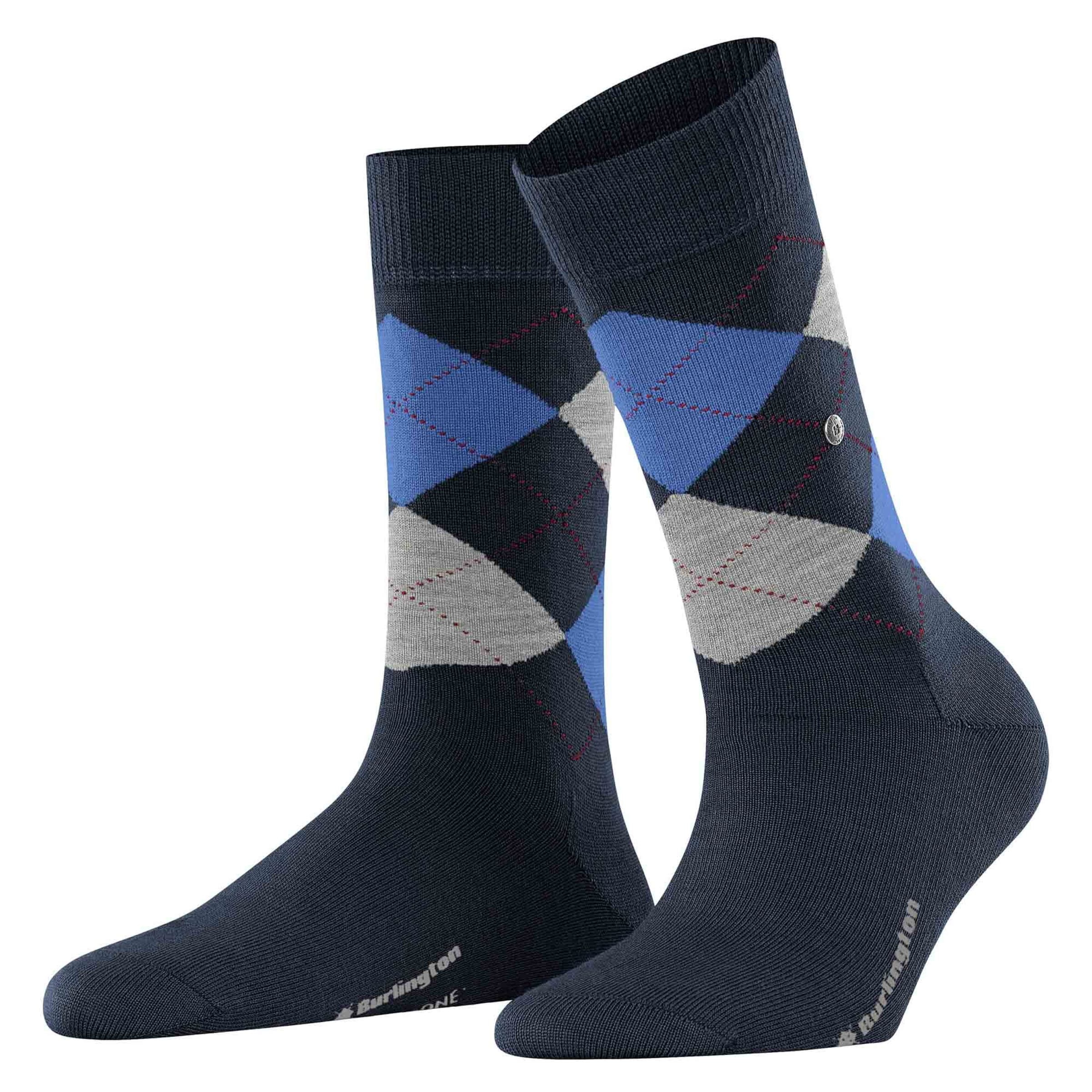 Calzino di BURLINGTON in blu: frontale