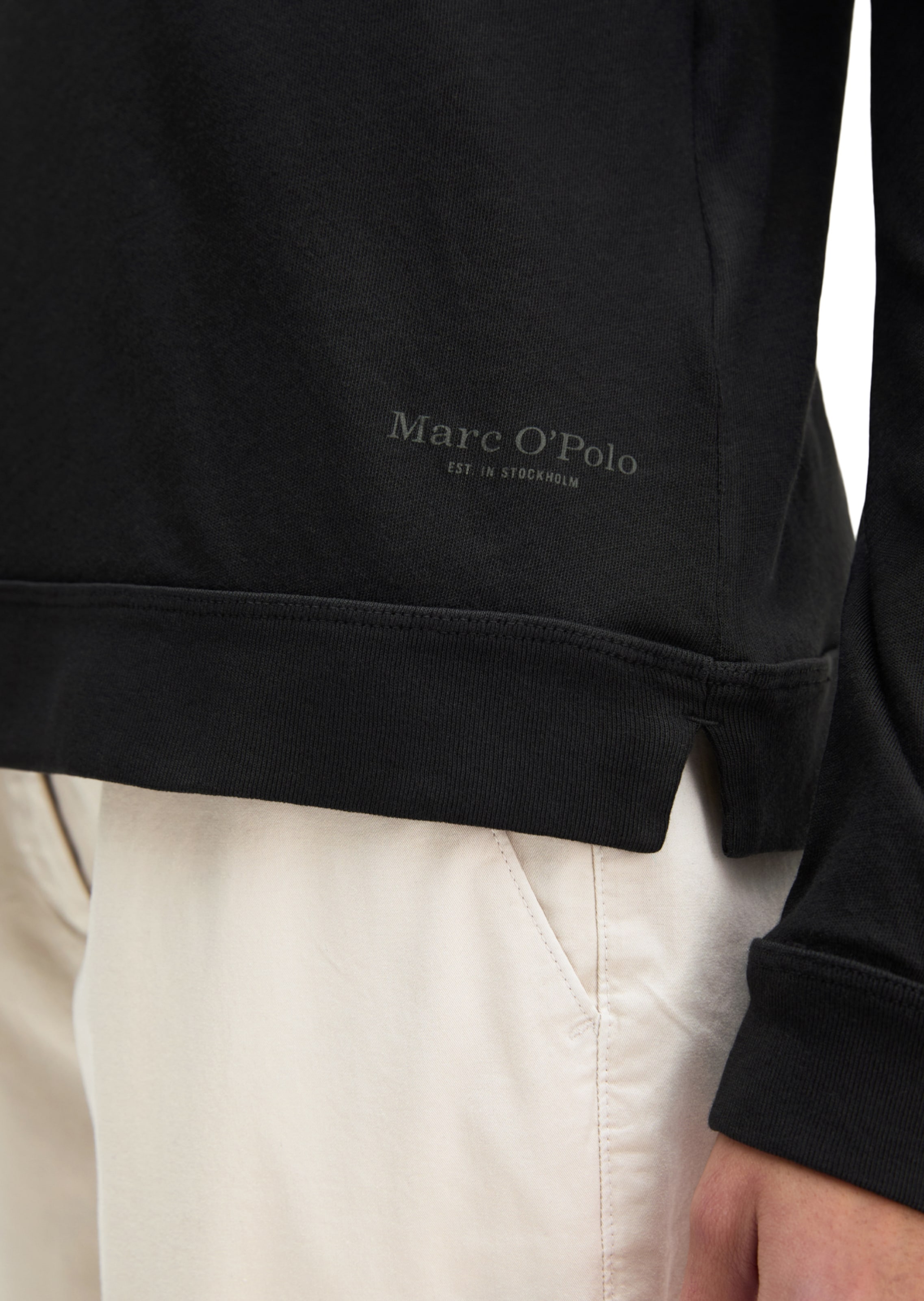 Marc O'Polo Shirt in Schwarz