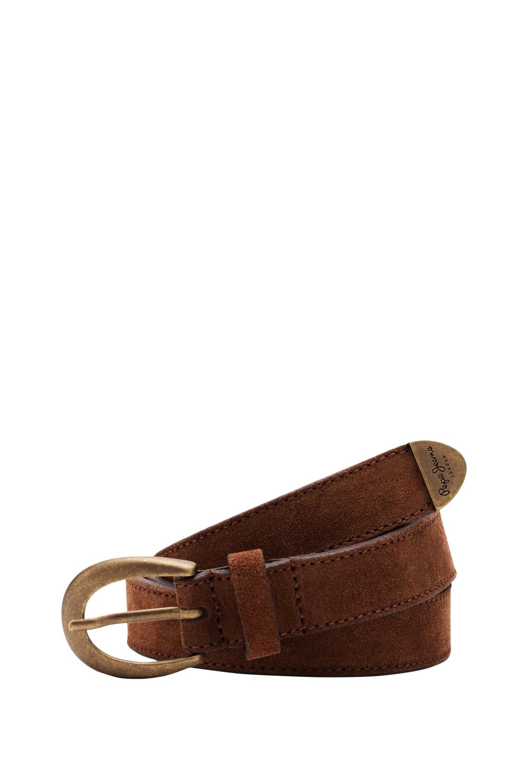 Pepe Jeans - Cinturón en beige: frente