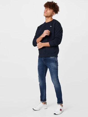 DIESEL Sweatshirt 'DOVAL' i blå