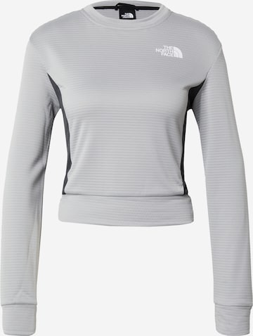 Hanorac sport de la THE NORTH FACE pe gri: față