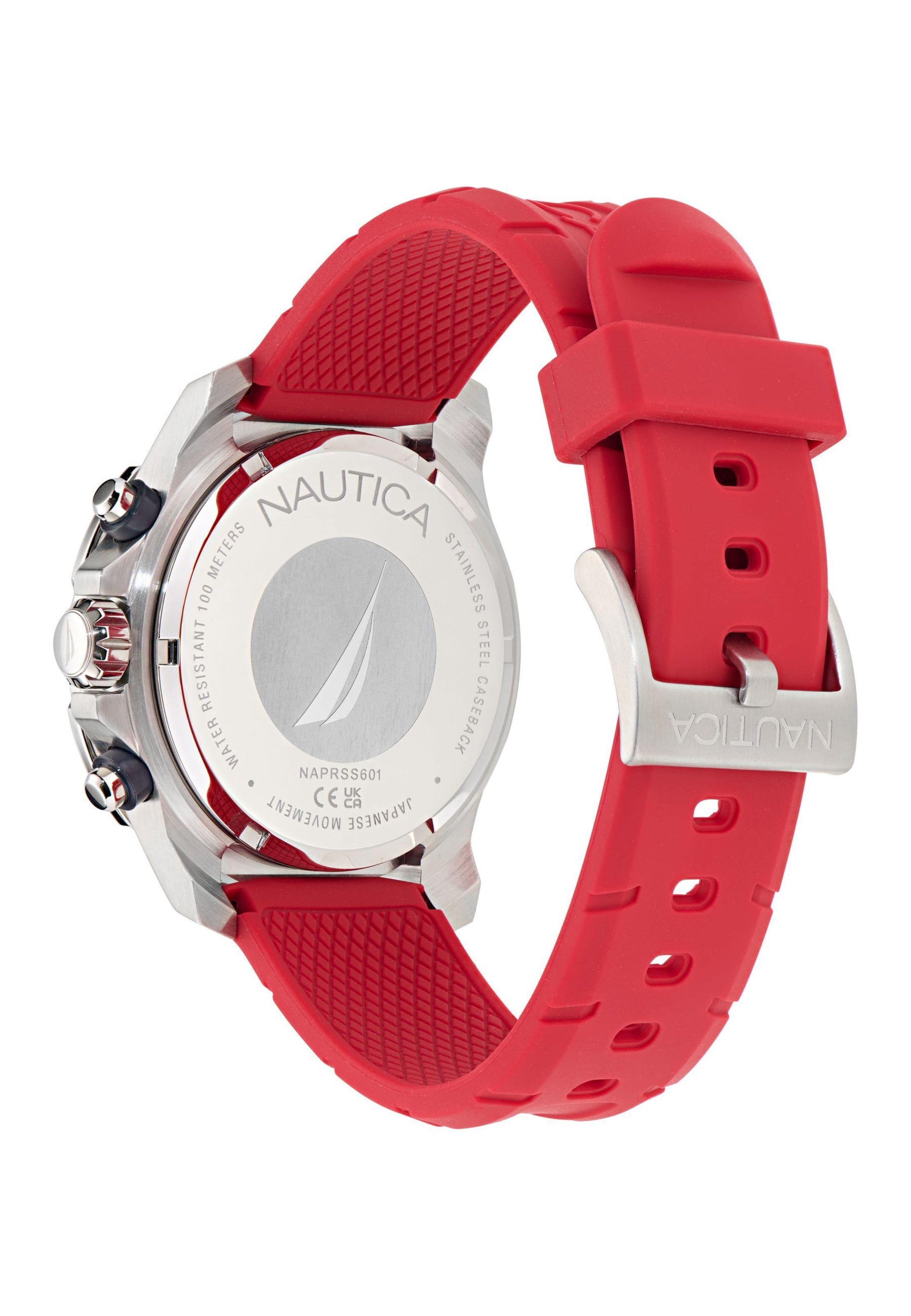 Montre à affichage analogique NAUTICA en rouge