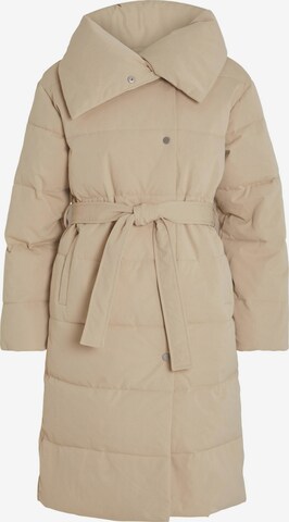 VILA Winter Coat in Beige: front