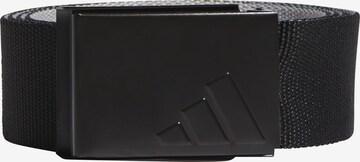 ADIDAS PERFORMANCE Sports Belt in Black: front