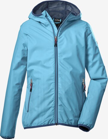 KILLTEC Outdoor jacket in Blue: front