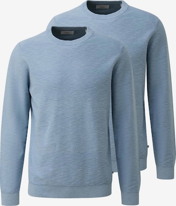 s.Oliver Sweatshirt 'Basic' in Blue: front