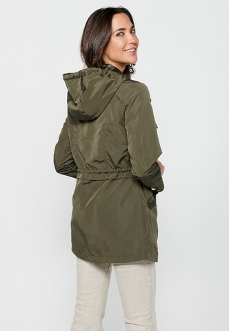 KOROSHI Between-Seasons Parka in Green