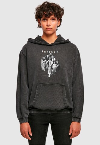 ABSOLUTE CULT Sweatshirt 'Friends - Group Stairs' in Black: front