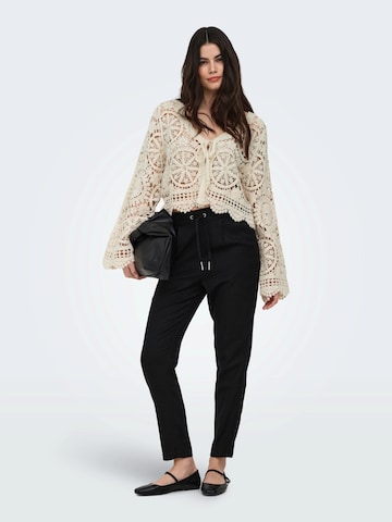 ONLY Pletena jopa 'ONLWATERLY' | bež barva