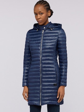 Trussardi Winter Jacket in Blue: front