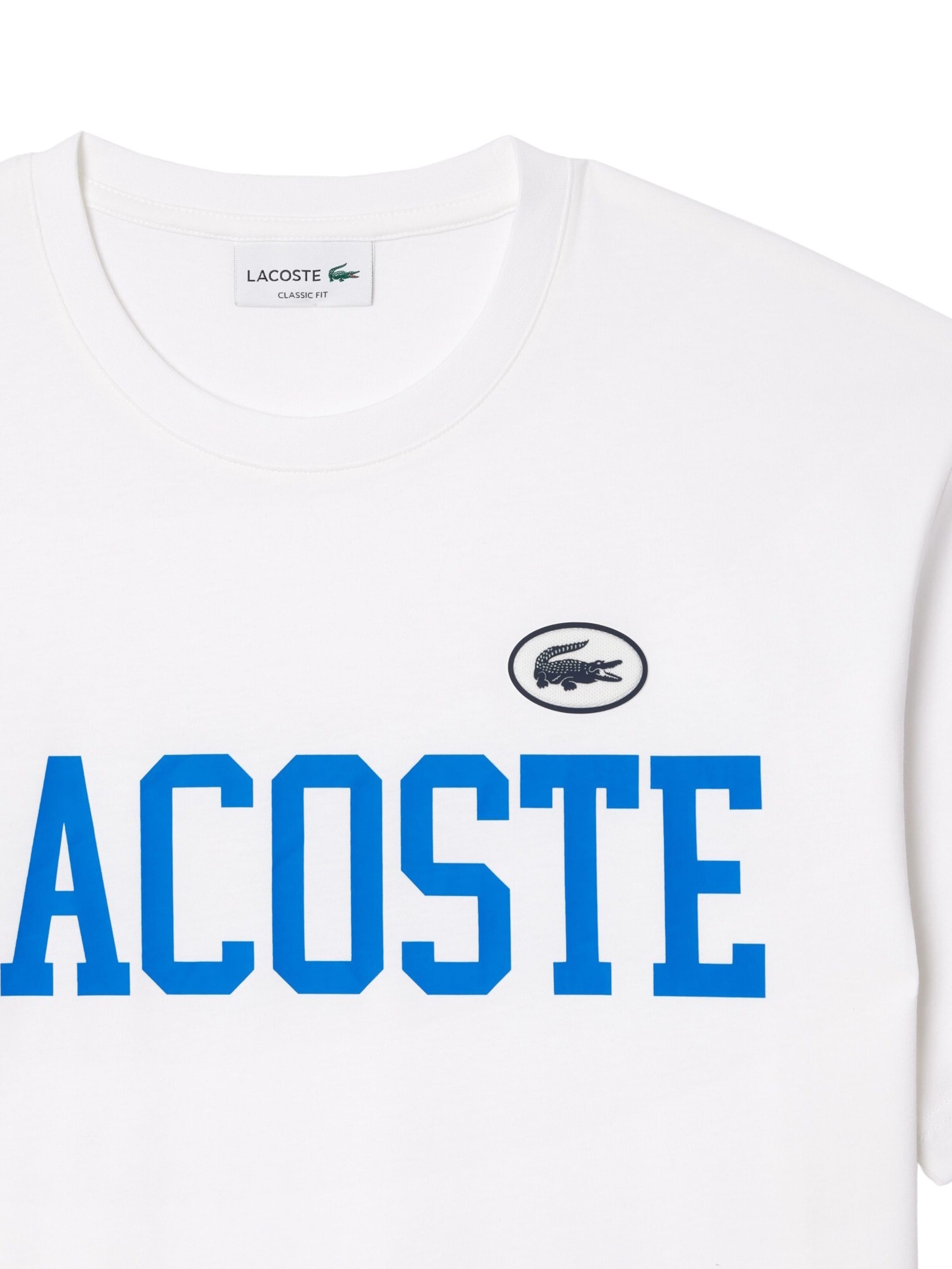 LACOSTE Футболка в Белый