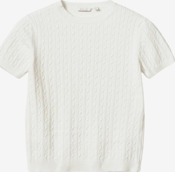 Noella Pullover ' N-Larette Knit ' i beige: forside