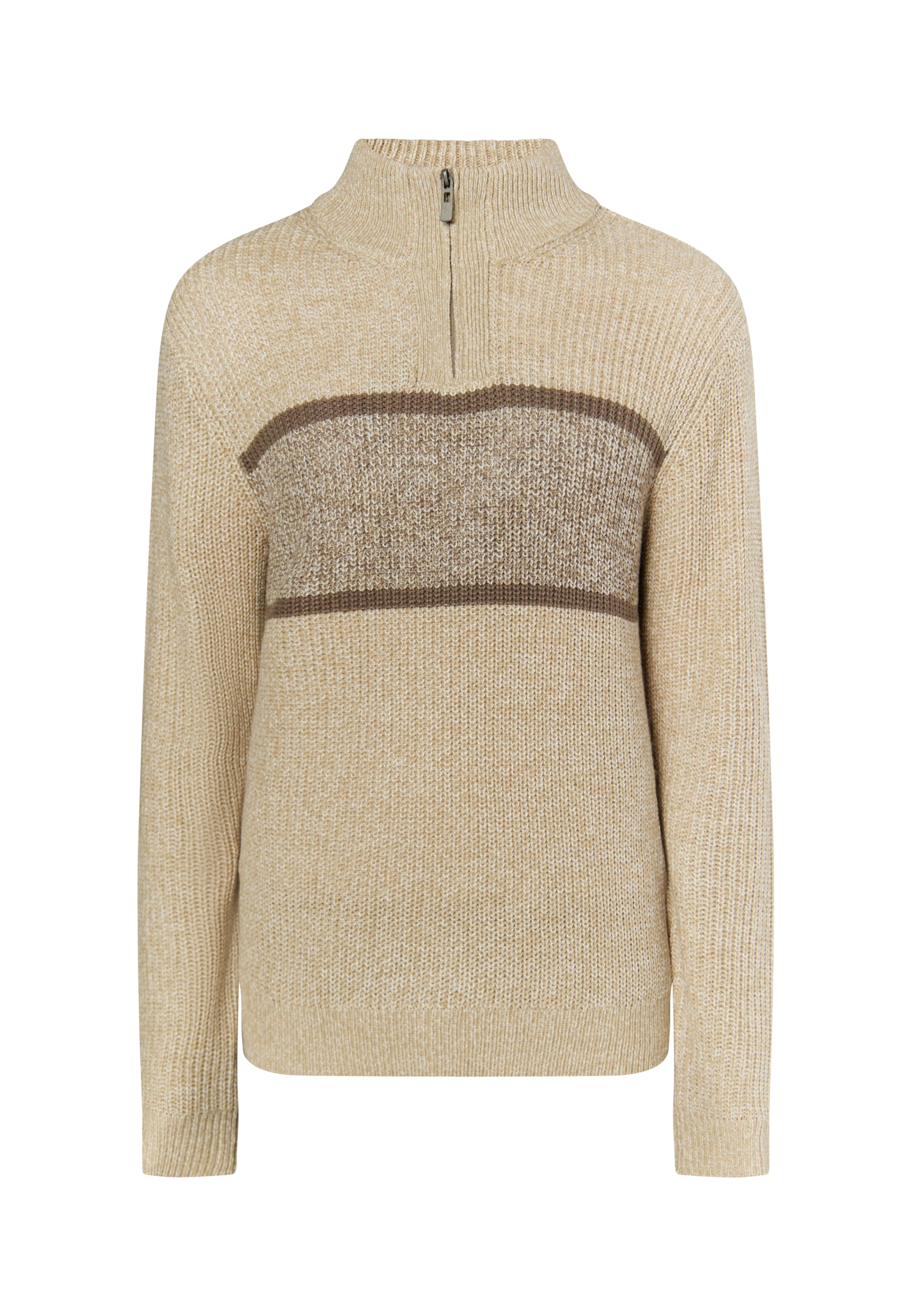 MO Sweater 'Rovic' in Beige: front