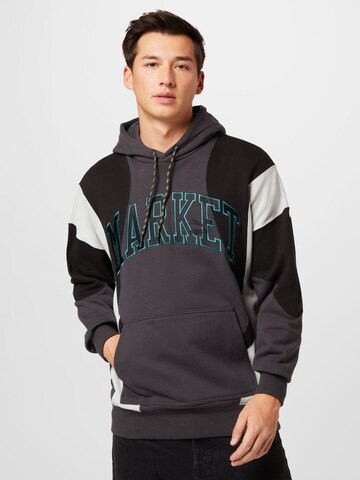 PUMA Sweatshirt 'Puma x Market' in Black: front