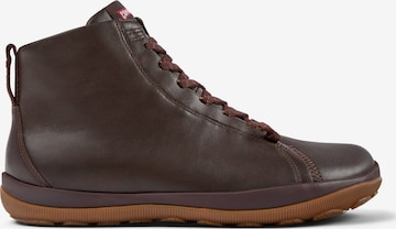 CAMPER Lace-Up Boots 'Peu Pista' in Brown
