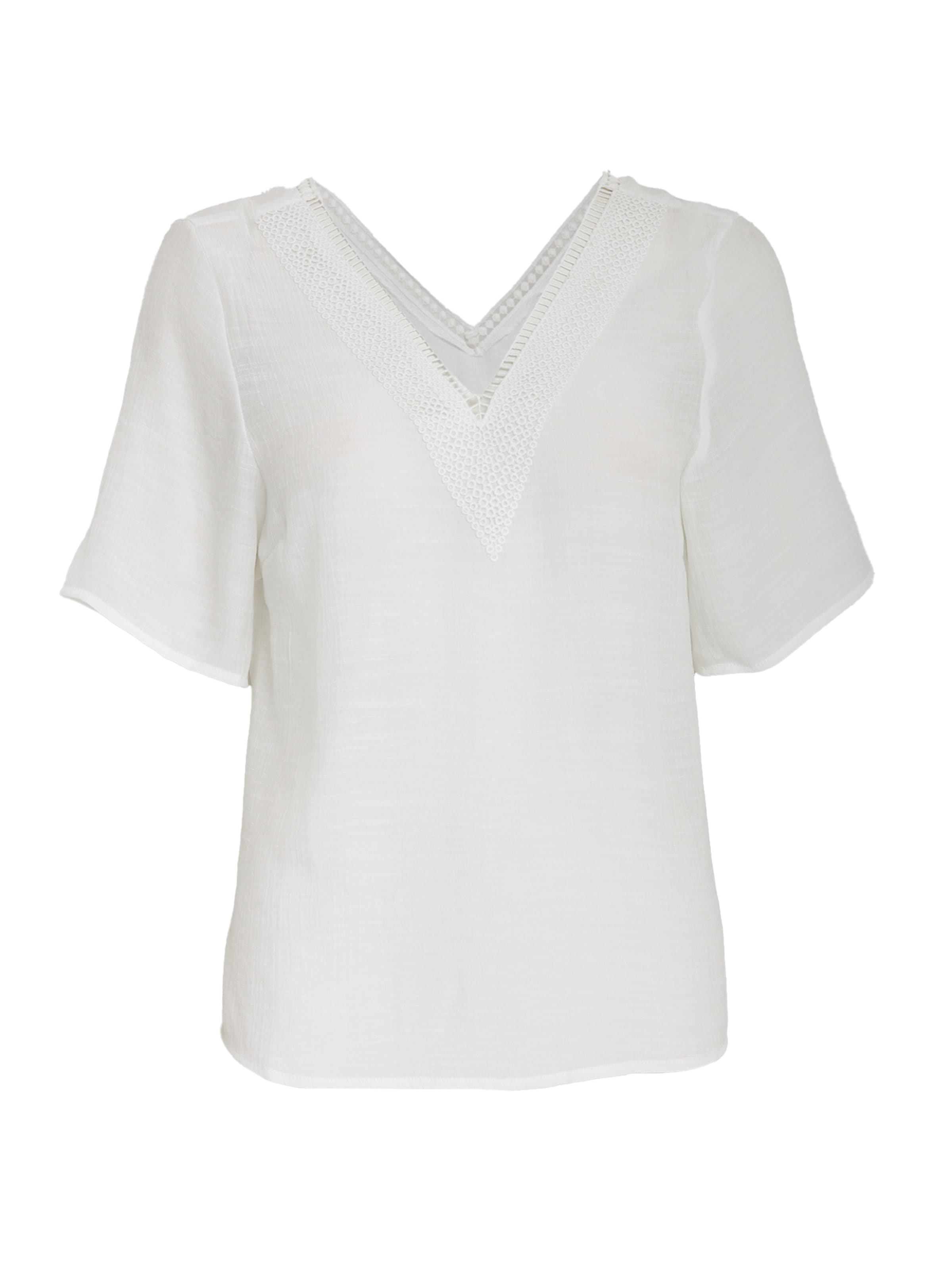 DESIRES - Blusa 'Mila' en beige: frente