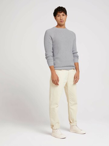 TOM TAILOR Pullover in Grau